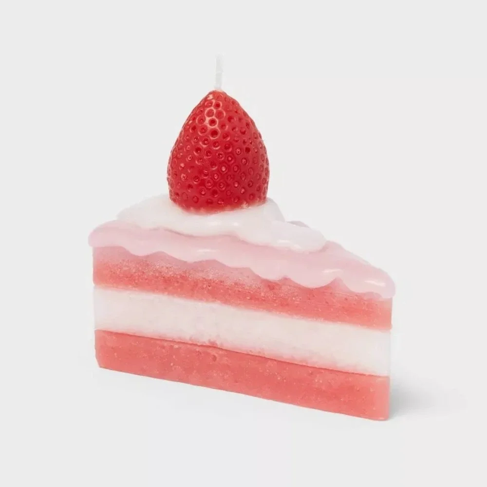 Strawberry Shortcake‎ Figural Candle Unscented Valentines Day - Room Essentials
